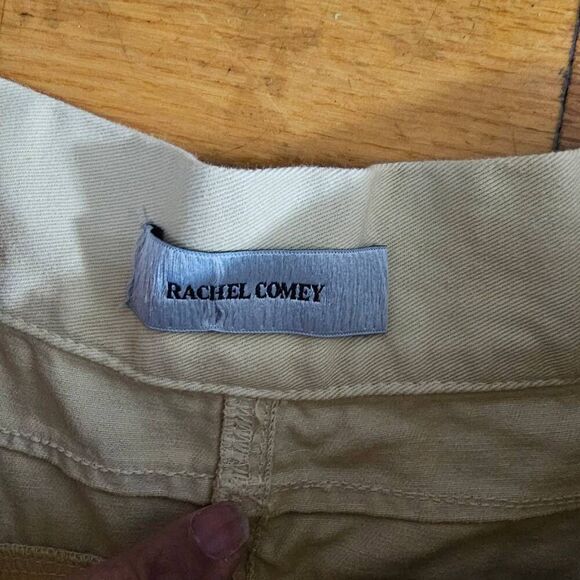 Rachel Comey Baggy Jeans Size 0 High Rise Yellow Tapered - Picture 5 of 11